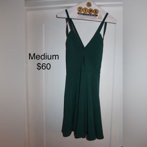Bebe Green Dress